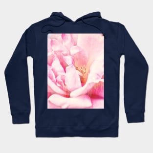 Pink Rose Glitch Hoodie